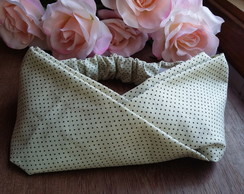 Turbante com elástico