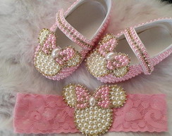 sapatilha da minnie rosa