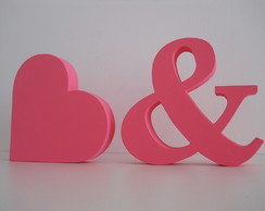 LETRAS EM MDF &