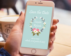 save the date whats app elo7