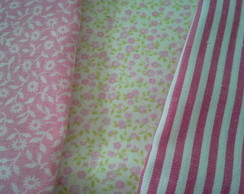 kit de tecidos para patchwork
