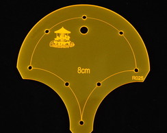 Régua Patchwork Concha 8cm