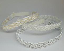 Headband Faixa com pérolas infantil
