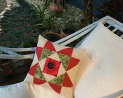 Almofadas de patchwork