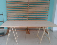 Aluguel Painel Pallet , Mesa Cavalete e Escadinha