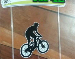 topo de bolo com bicicleta elo7