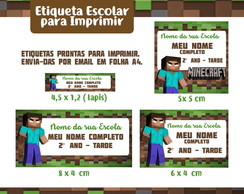 minecraft para imprimir elo7