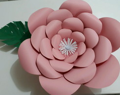 molde para flor gigante elo7