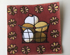 3 Patch Aplique Termocolante Ovos Galinha #10 ( 3 Unidades )