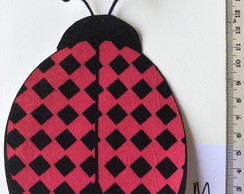 2 Patch Aplique Termocolante Joaninha Tamanho m ( 2unidades)