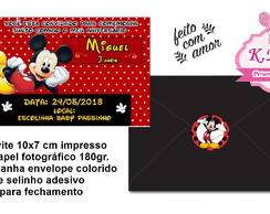 Convite com Envelope