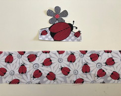 2 Kits Barra + Patch Aplique para Pano de Prato Joaninha #4