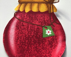 2 Patch Aplique Termocolante Vidro Vermelho Grande 2 Unidade