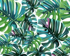 papel de parede adesivo folhas palmeira elo7