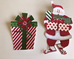 Patch Aplique Termocolante Noel Presentes #3 ( 2 Unidades )