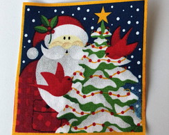 Patch Aplique Termocolante Papai Noel #5 ( 2 Unidades )