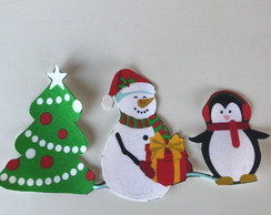 Patch Aplique Termocolante Boneco de Neve #9 ( 2 Unidades )