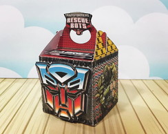 Caixa Cubo com Alça Transformers