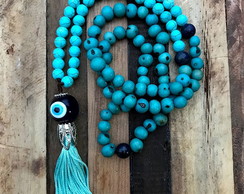 Japamala Turquesa e Lázuli