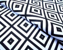 Tecido Preto e Branco