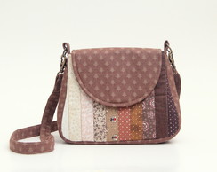 Bolsa tiracolo de patchwork