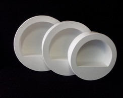 Nicho Redondo Duplo com 1/2 Base P/m/g