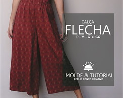 Calça com elástico - Molde e Tutorial | PDF