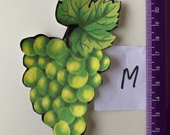 2 Patch Aplique Termocolante Cacho Uvas Verde m - 2 Unidades