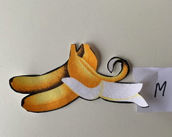 3 Patch Aplique Termocolante Bananas - Media ( 3 Unidades )