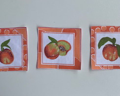 3 Patch Aplique Termocolante Pessegos #10