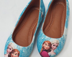 sapato da frozen infantil