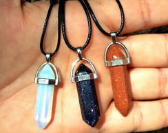 Kit Pedra Sol Lua e Estrelas 3 colares