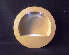 NICHO REDONDO DUPLO COM 1/2 BASE M