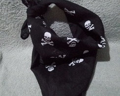 Bandana Estampa de Caveirinha /