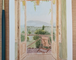 Aquarela Nº 52 - Toscana