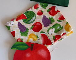 2 Kits Barra + Patch Aplique para Pano de Prato Maças #1