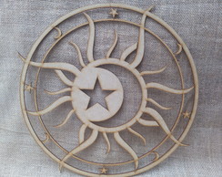 Mandala Sol, Lua, Estrela