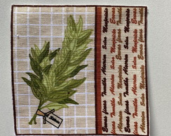 2 Patch Aplique Termocolante Ervas Finas ( 2 Unidades )