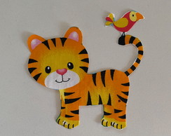 2 Patch Aplique Termocolante Tigre ( 2 Unidades )