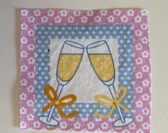 3 Patch Aplique Termocolante Taças ( 3 Unidades )