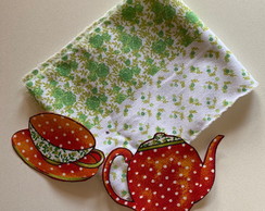 2 Kits Barra + Patch Aplique para 2 Panos de Prato #6