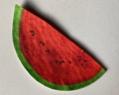 3 Patch Aplique Termocolante Melancia ( 3 Unidades )