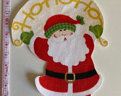 Patch Aplique Termocolante Papai Noel Hohoho m (2 Unidades)