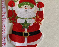 Patch Aplique Termocolante Papai Noel P #32 ( 2 Unidades )