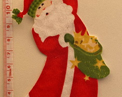 Patch Aplique Termocolante Papai Noel m #33 ( 2 Unidades )