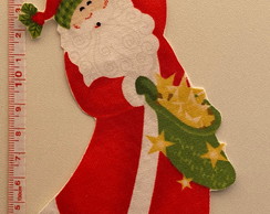 Patch Aplique Termocolante Papai Noel G #33 ( 2 Unidades )