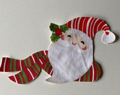 Patch Aplique Termocolante Papai Noel Peq #31 ( 2unidades )