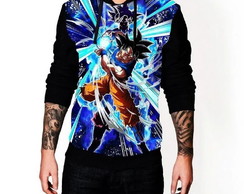 blusa de frio dragon ball z