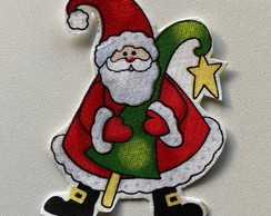 Patch Aplique Termocolante Papai Noel #36 ( 2 Unidades )