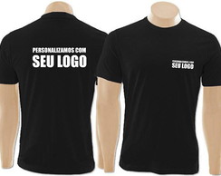 Camiseta Personalizada - Frente e Costas